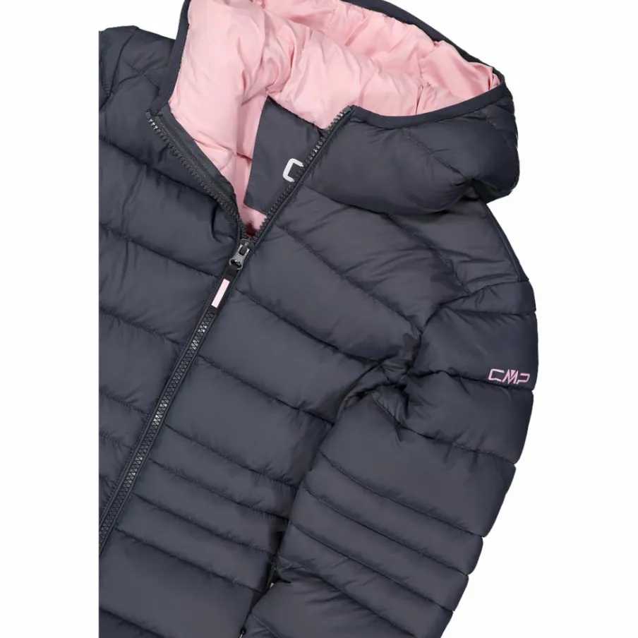 CMP Giacche E Piumini^Piumino da bambina con cappuccio taffeta