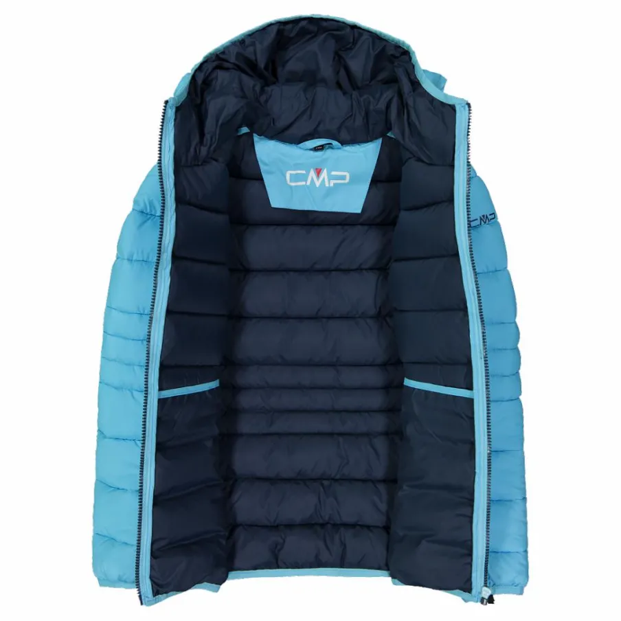 CMP Giacche E Piumini^Piumino da bambina con cappuccio taffeta