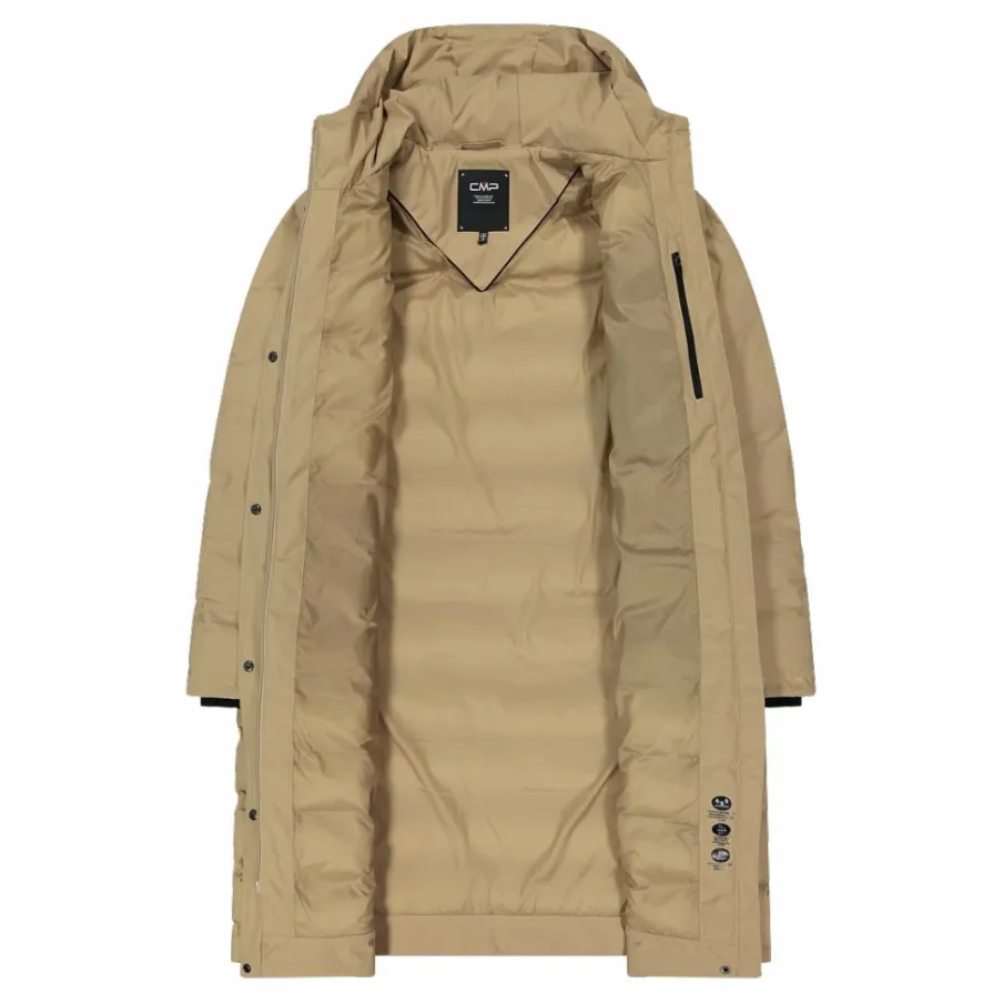 Donna CMP Giacche Imbottite E Piumini|Giacche Invernali^Piumino lungo imbottito da donna con cappuccio