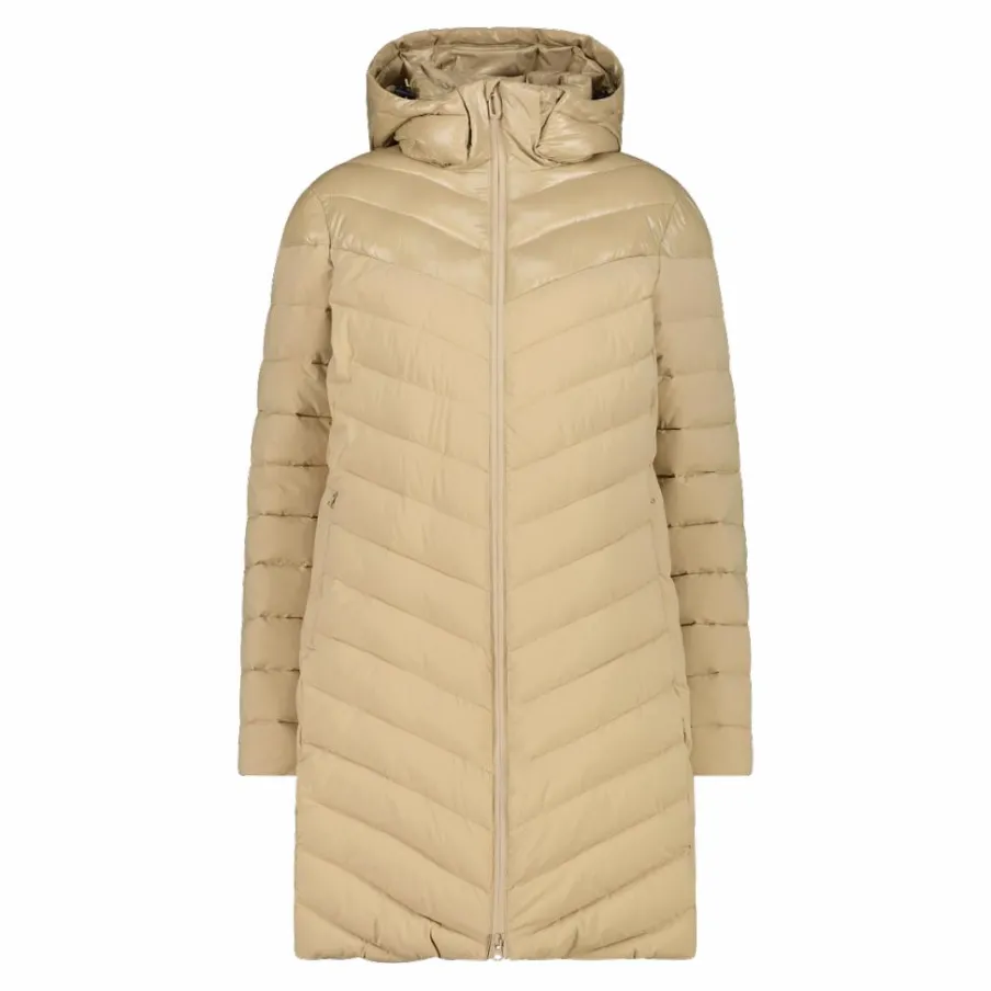 Donna CMP Giacche Imbottite E Piumini|Giacche Invernali^Piumino lungo Sorona® Aura tinta unita da donna