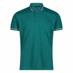 Uomo CMP Polo E T-Shirt^Polo da uomo in poliestere elasticizzato