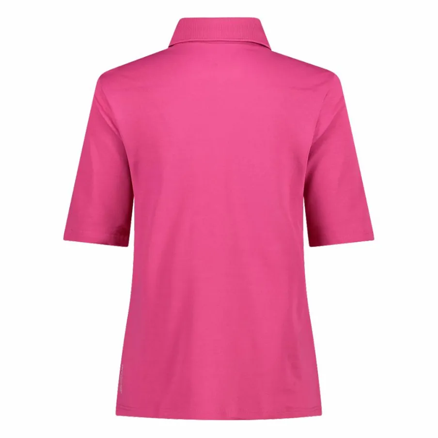 Donna CMP Polo E T-Shirt^Polo in piquet stretch tinta unita da donna