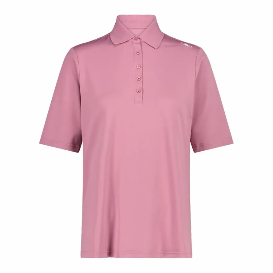 Donna CMP Polo E T-Shirt^Polo in piquet stretch tinta unita da donna