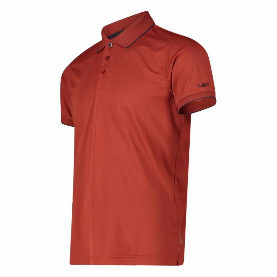 Uomo CMP Polo E T-Shirt^Polo piquet tinta unita
