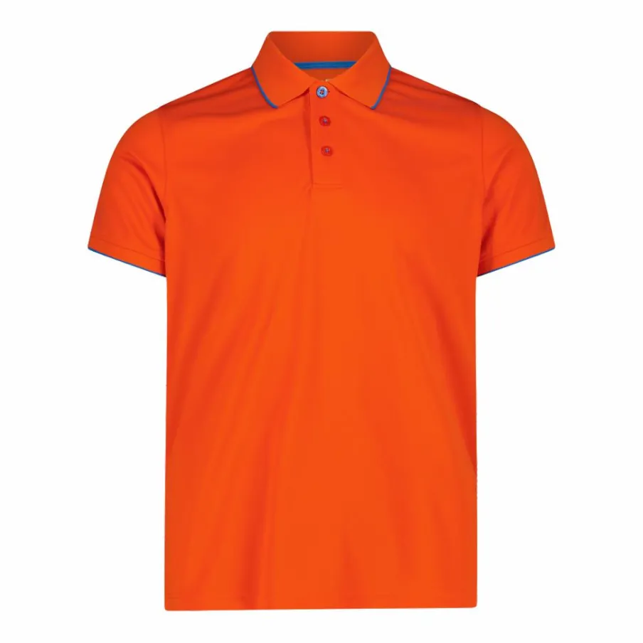 Uomo CMP Polo E T-Shirt^Polo piquet tinta unita