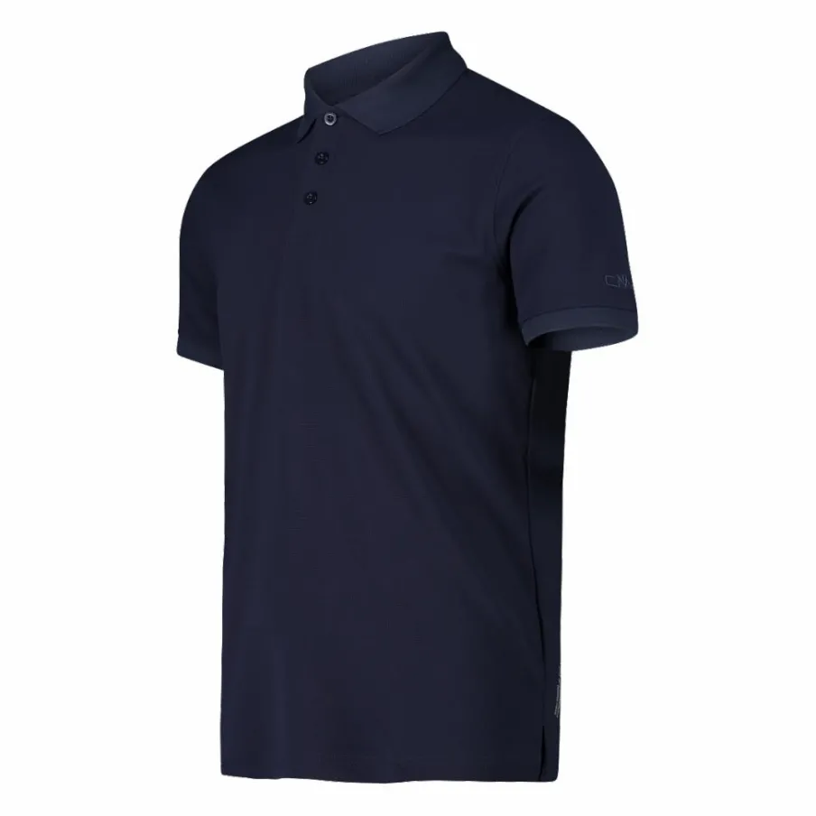 Uomo CMP Polo E T-Shirt^Polo piquet tinta unita uomo in tactel