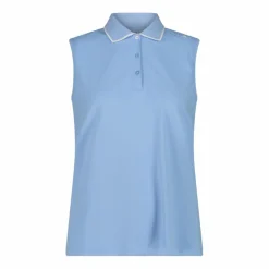 Donna CMP Polo E T-Shirt^Polo senza maniche donna in stretch piquet