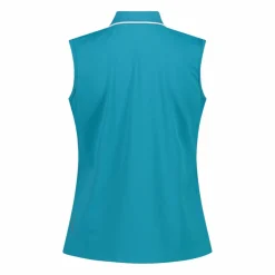 Donna CMP Polo E T-Shirt^Polo senza maniche donna in stretch piquet