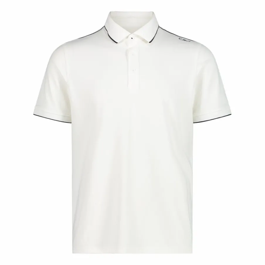 Uomo CMP Polo E T-Shirt^Polo uomo in stretch polyester e modal