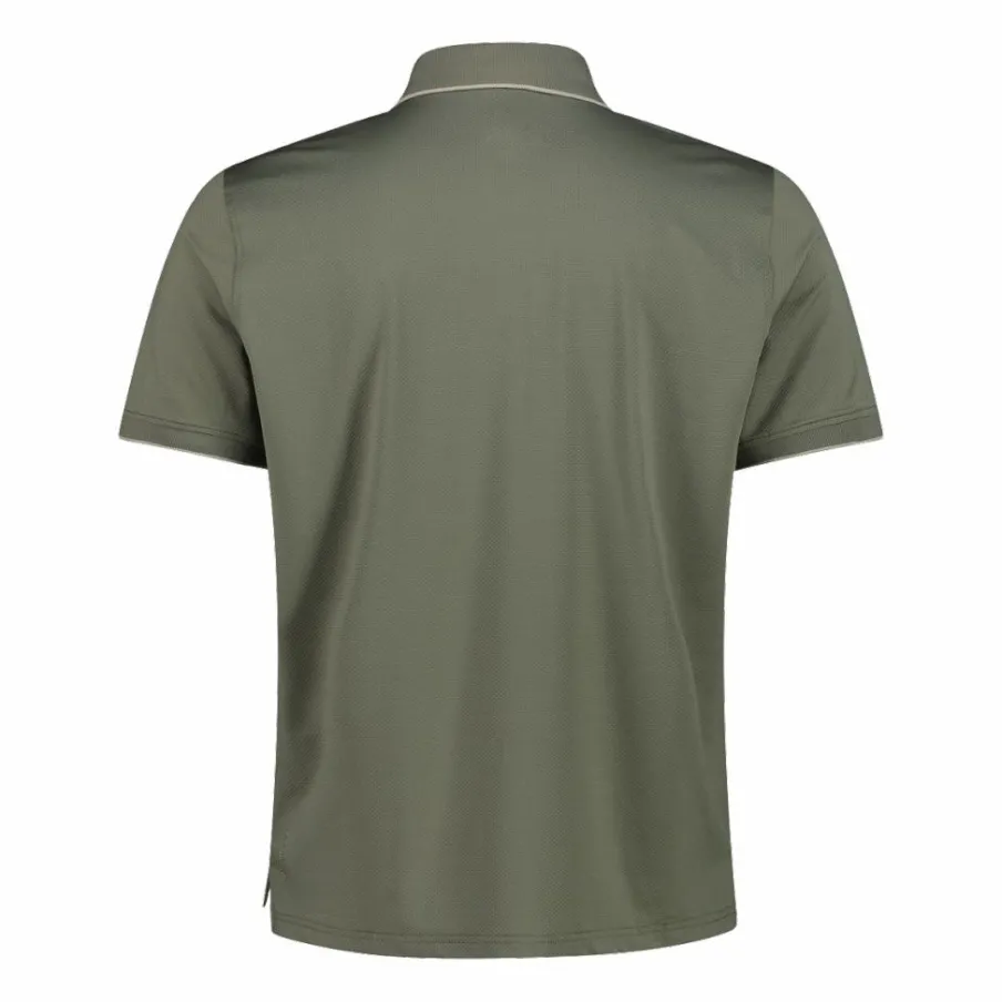 Uomo CMP Polo E T-Shirt^Polo uomo in stretch polyester e modal