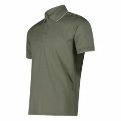 Uomo CMP Polo E T-Shirt^Polo uomo in stretch polyester e modal