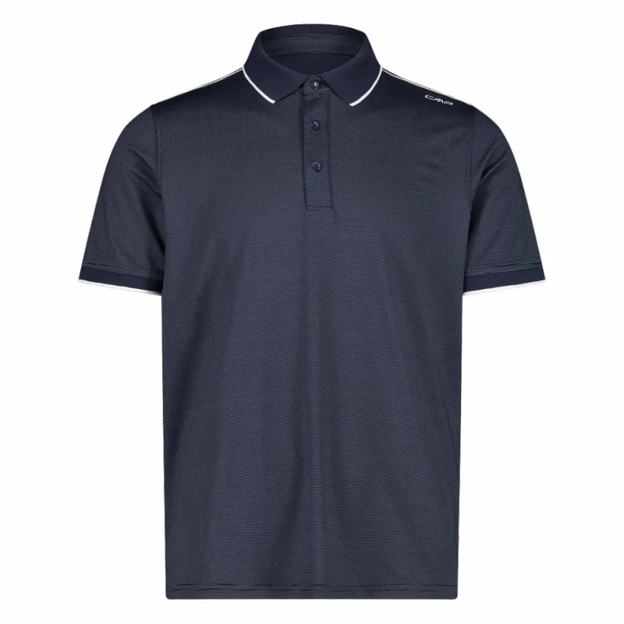 Uomo CMP Polo E T-Shirt^Polo uomo in stretch polyester e modal