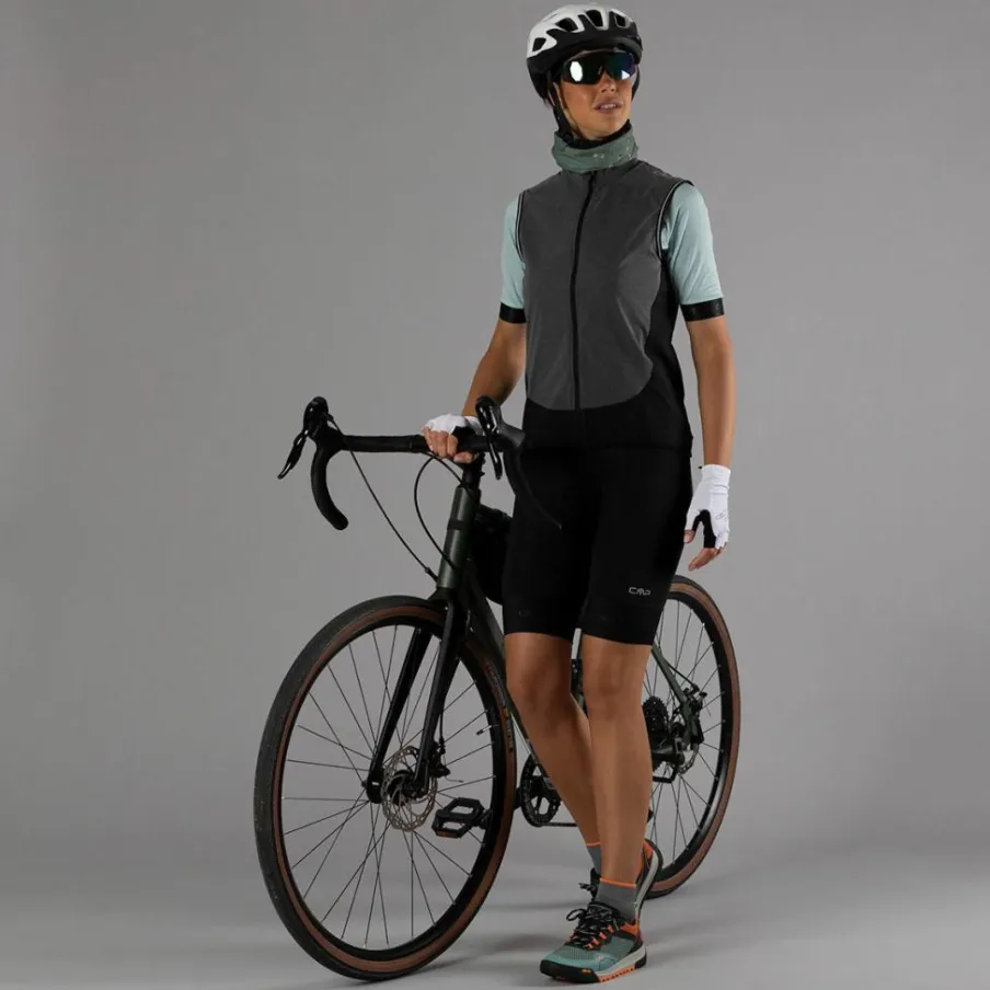 Donna CMP Pantaloni Running E Ciclismo^Salopette bike da donna
