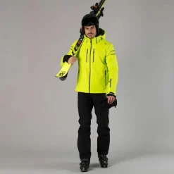 Uomo CMP Pantaloni Sci^Salopette da uomo da sci in softshell