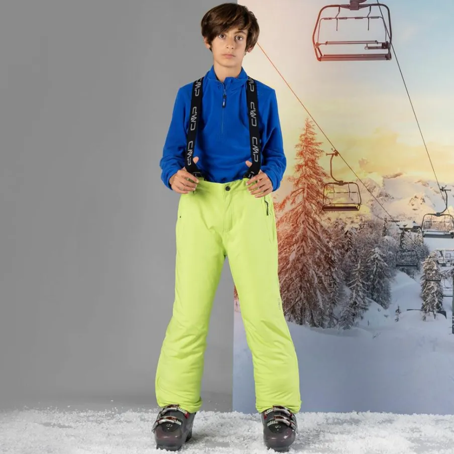 Bambino CMP Giacche E Pantaloni Sci|Giacche E Pantaloni Da Sci^Salopette sci Clima Protect in twill unisex