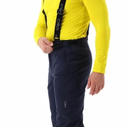 Uomo CMP Pantaloni Sci^Salopette sci uomo con bretelle removibili