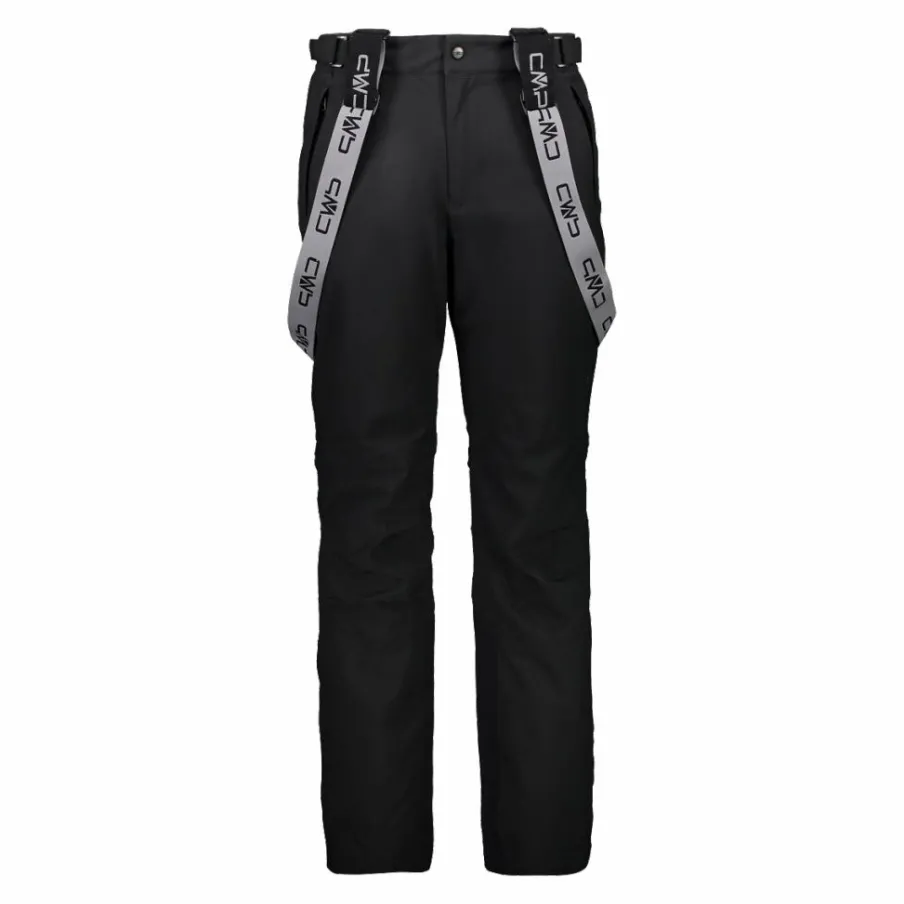 Uomo CMP Pantaloni Sci^Salopette sci uomo con bretelle removibili extra long