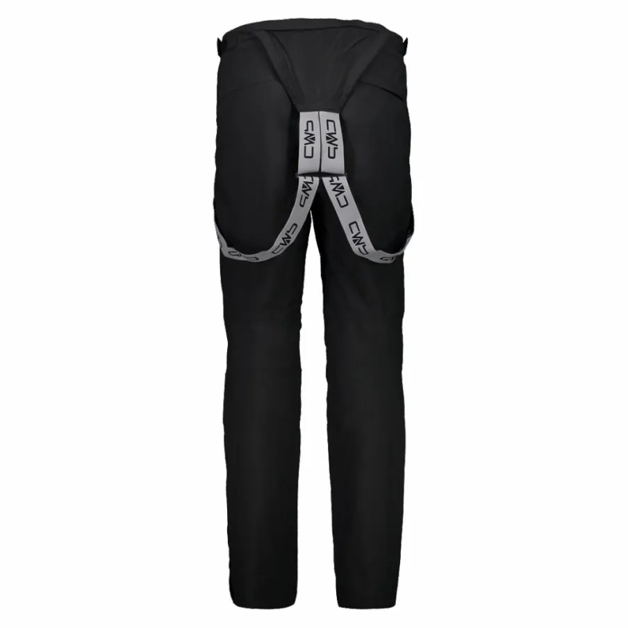 Uomo CMP Pantaloni Sci^Salopette sci uomo con bretelle removibili extra long