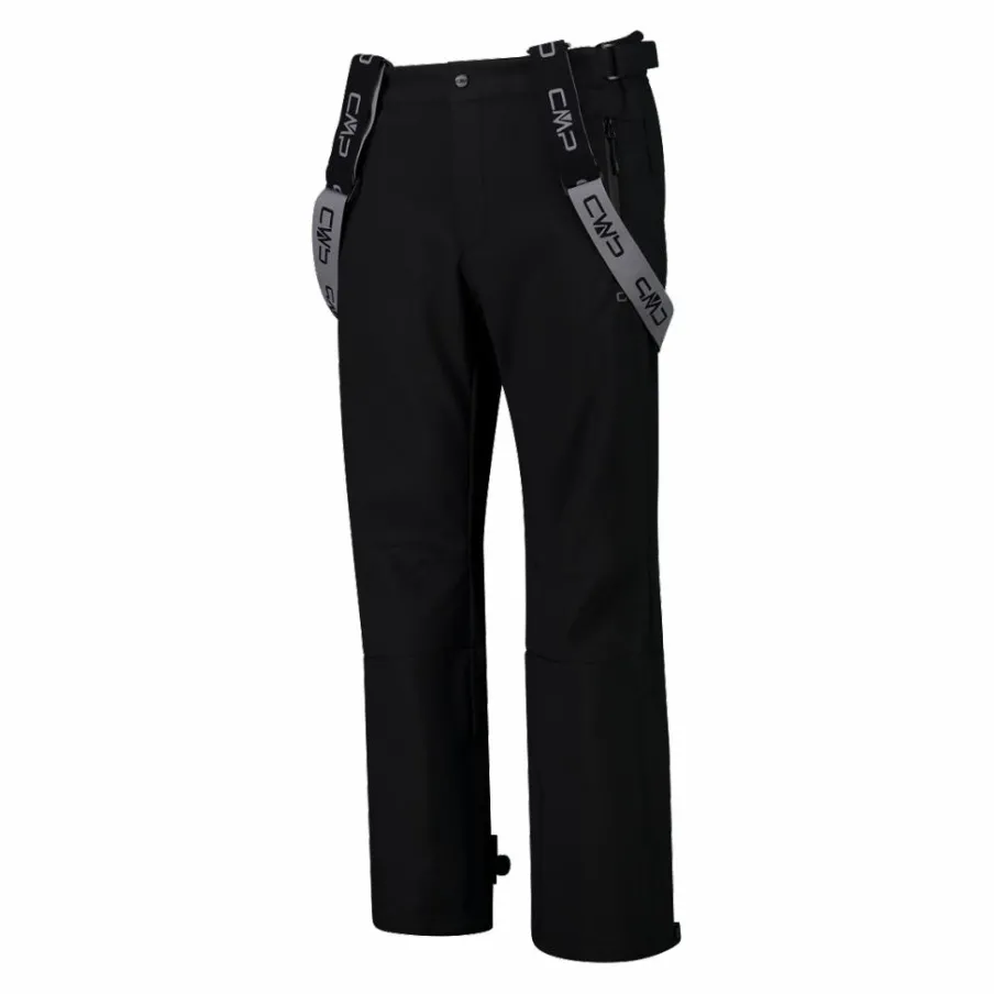 Uomo CMP Pantaloni Sci^Salopette uomo da sci in softshell