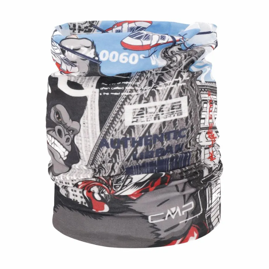 Bambino CMP Accessori|Accessori^Scaldacollo multifunzionale in poliestere riciclato REPREVE unisex da bambino