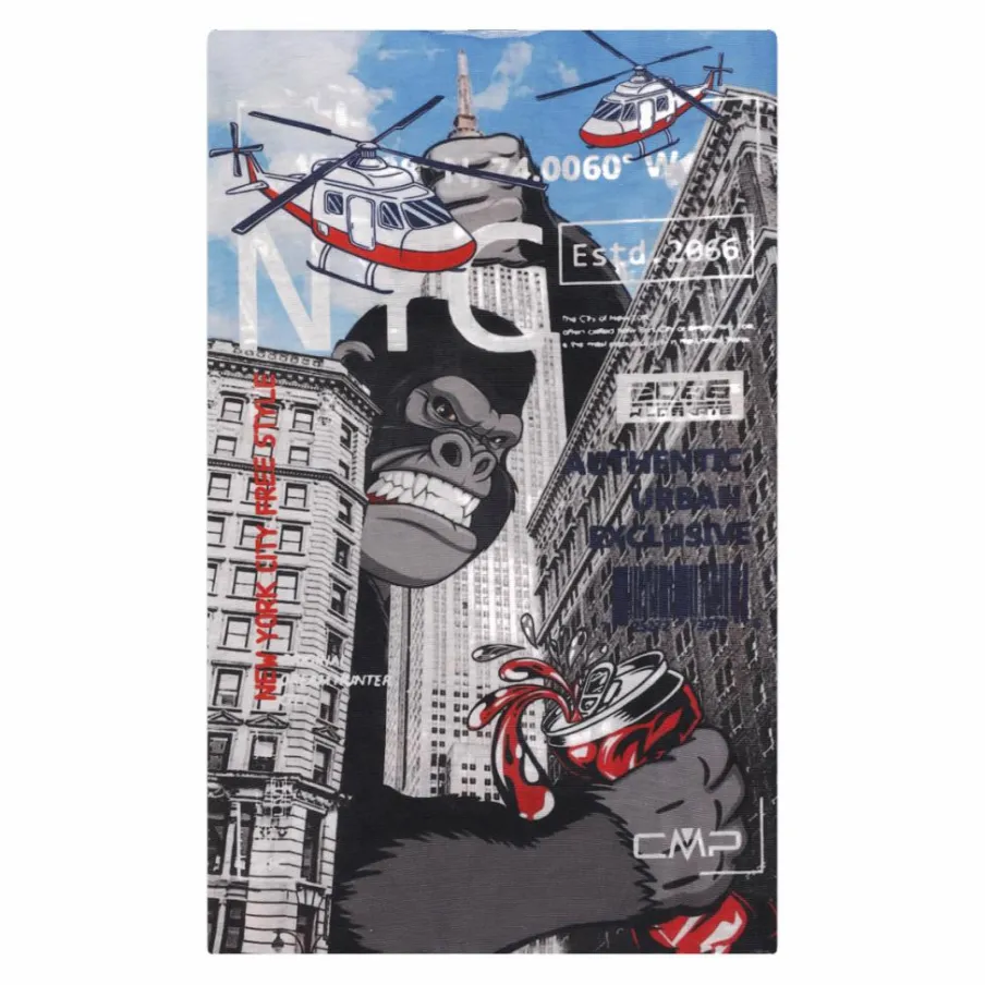 Bambino CMP Accessori|Accessori^Scaldacollo multifunzionale in poliestere riciclato REPREVE unisex da bambino