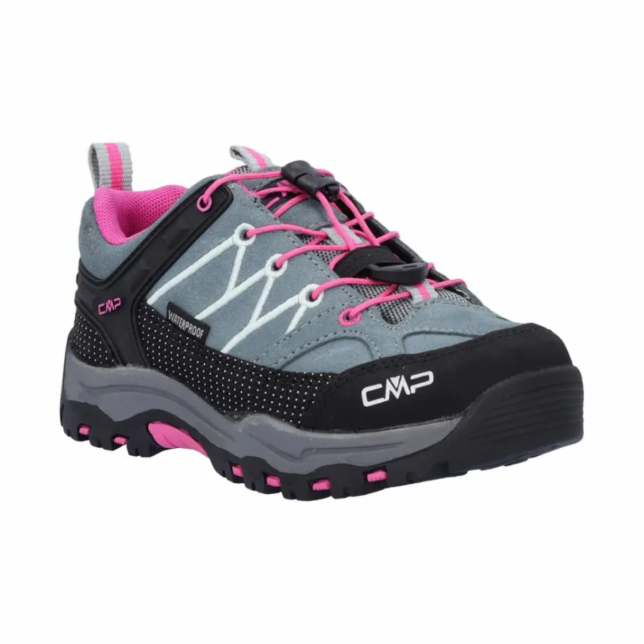 Bambino CMP Scarpe Trekking|Scarpe Trekking^Scarpa bambini Rigel Low Waterproof con tomaia in pelle