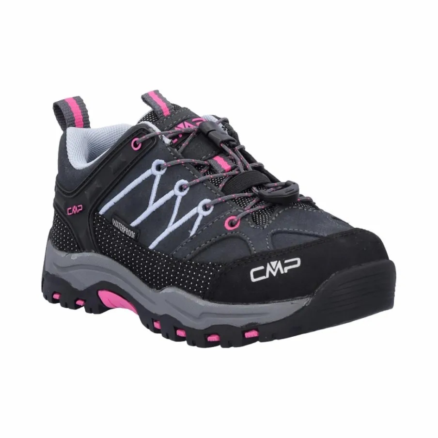 Bambino CMP Scarpe Trekking|Scarpe Trekking^Scarpa bambini Rigel Low Waterproof con tomaia in pelle