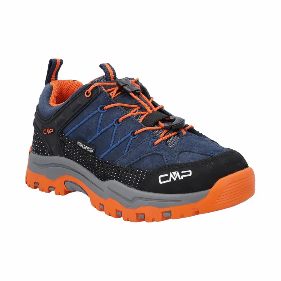 Bambino CMP Scarpe Trekking|Scarpe Trekking^Scarpa bambini Rigel Low Waterproof con tomaia in pelle