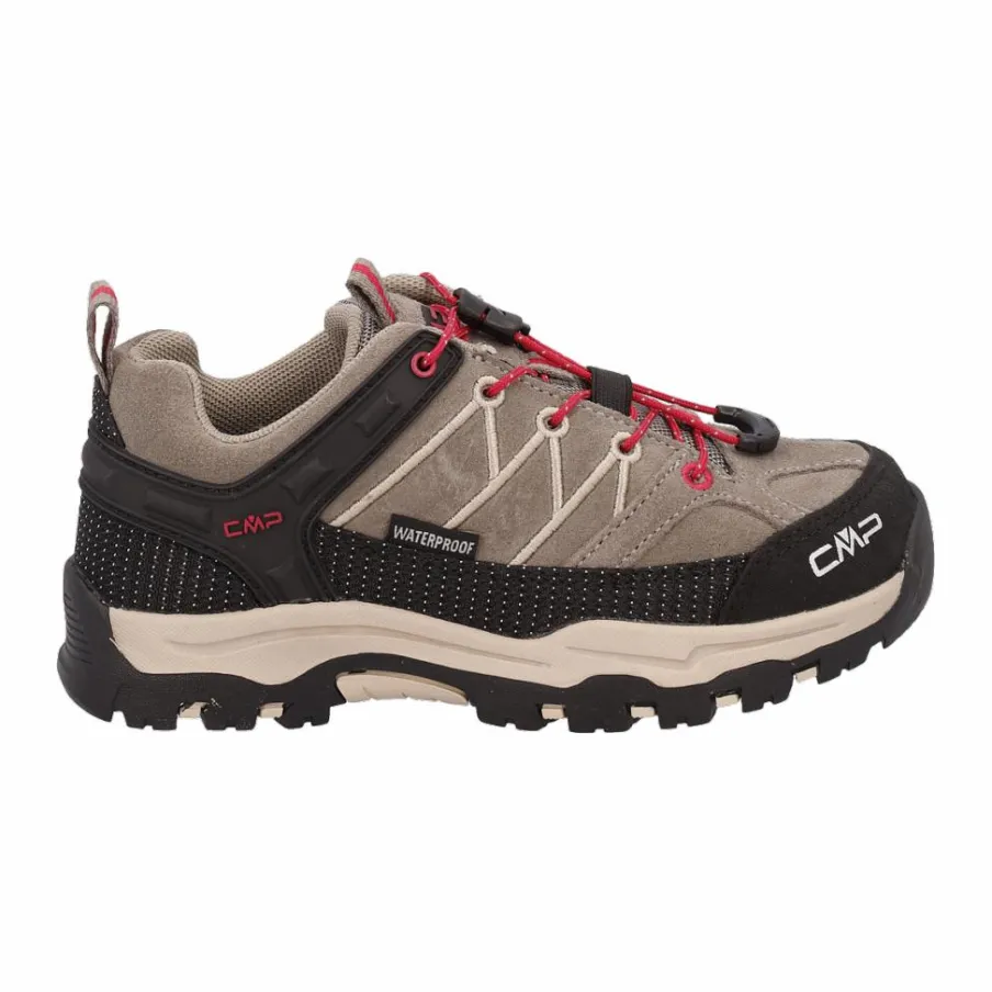 Bambino CMP Scarpe Trekking|Scarpe Trekking^Scarpa bambini Rigel Low Waterproof con tomaia in pelle