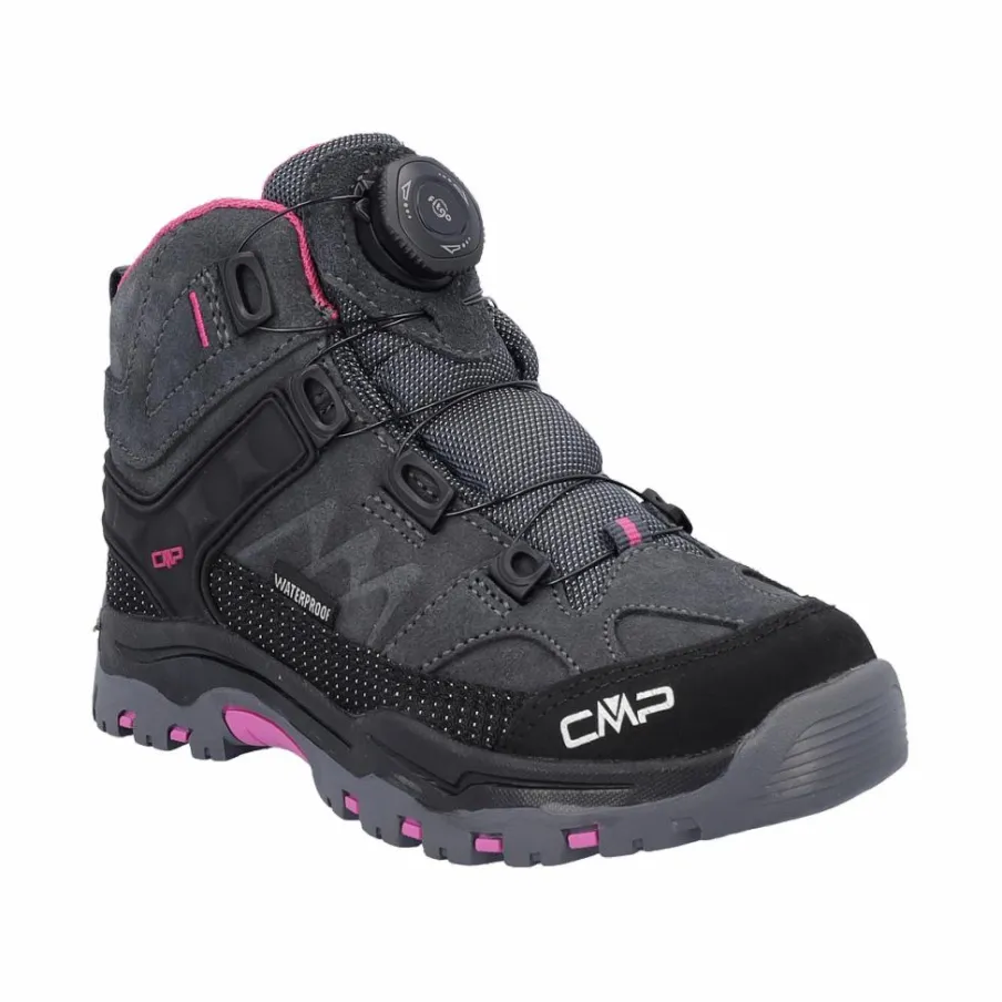 Bambino CMP Scarpe Trekking|Scarpe Trekking^Scarpa da trekking Kiruna da bambino con Fitgo taglio mid