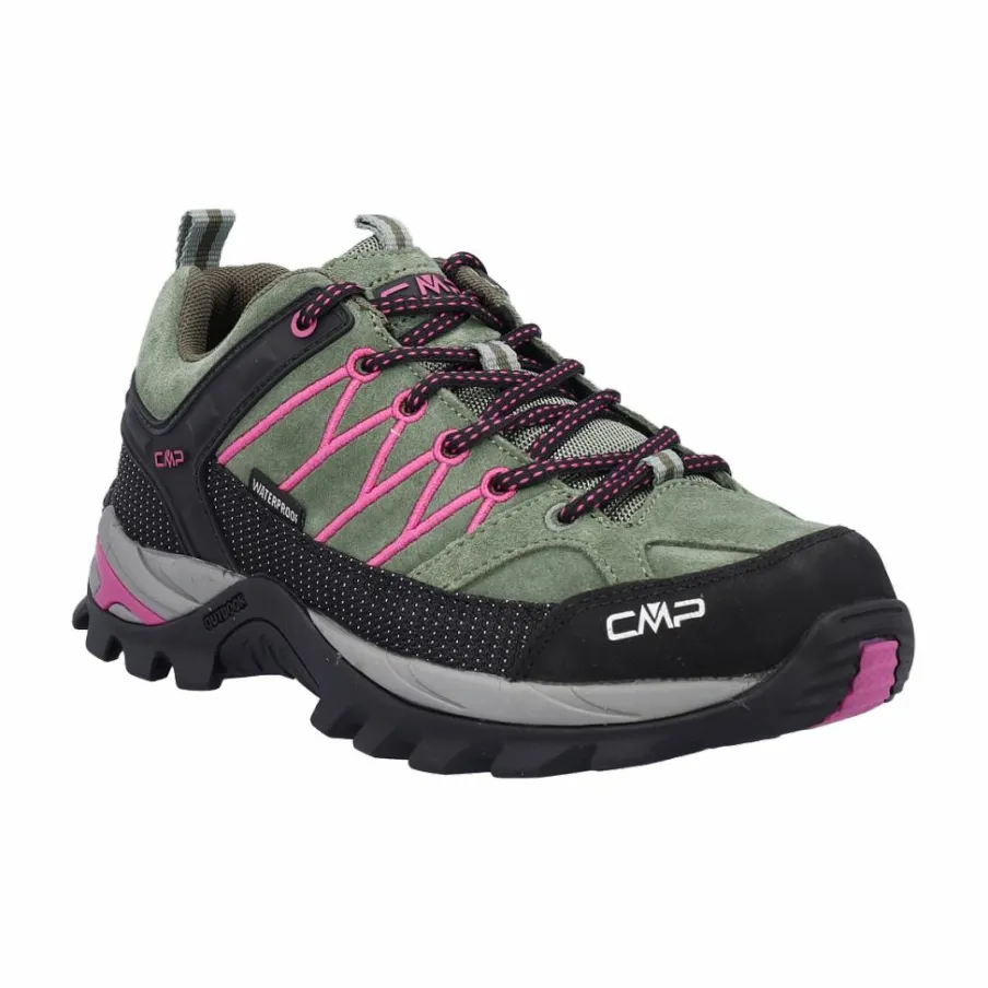 Donna CMP Scarpe Trekking^Scarpa donna Rigel waterproof con tomaia in pelle