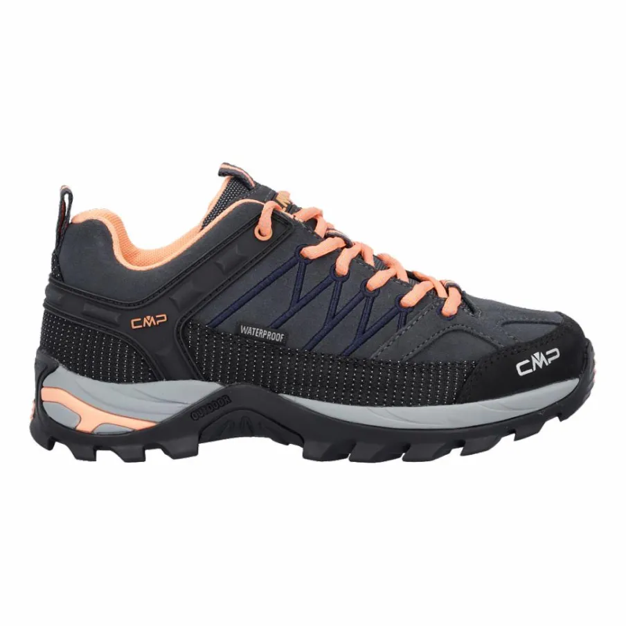 Donna CMP Scarpe Trekking^Scarpa donna Rigel waterproof con tomaia in pelle