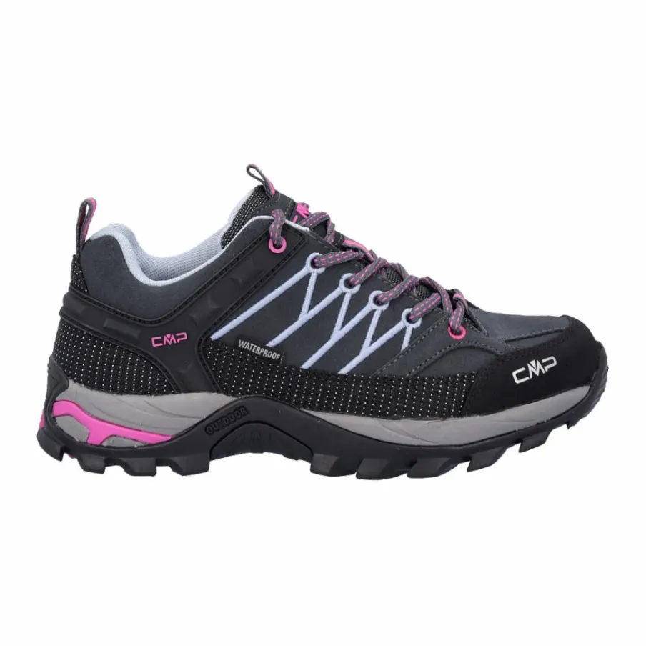 Donna CMP Scarpe Trekking^Scarpa donna Rigel waterproof con tomaia in pelle