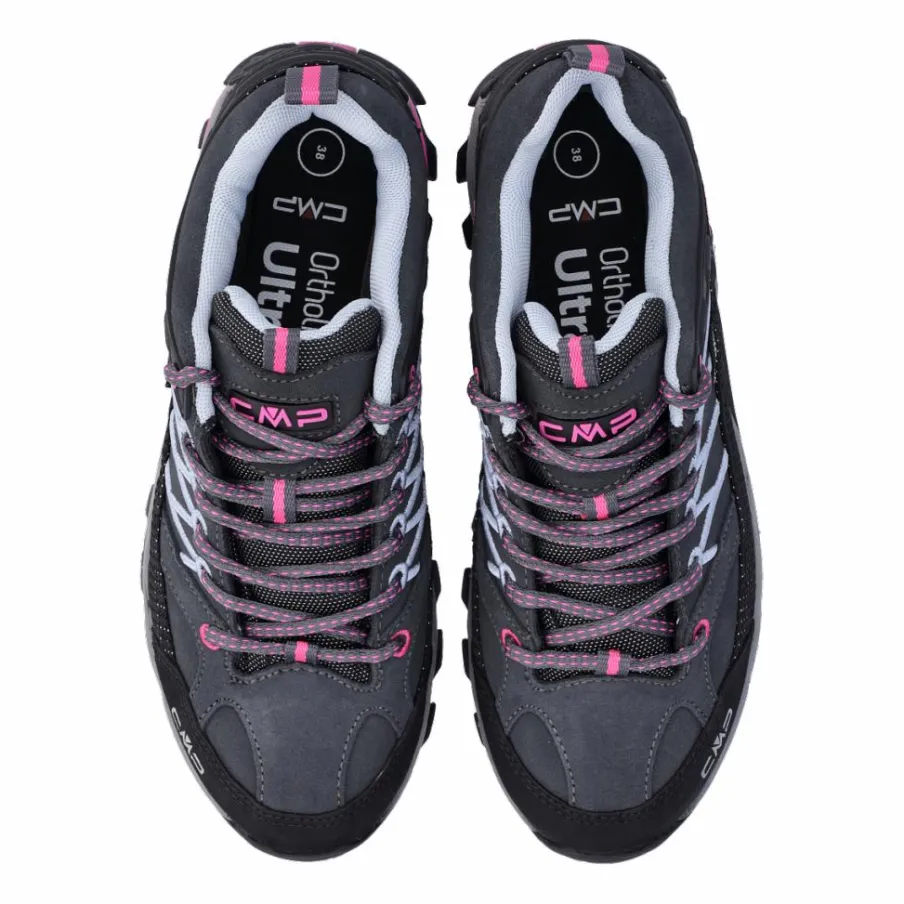 Donna CMP Scarpe Trekking^Scarpa donna Rigel waterproof con tomaia in pelle