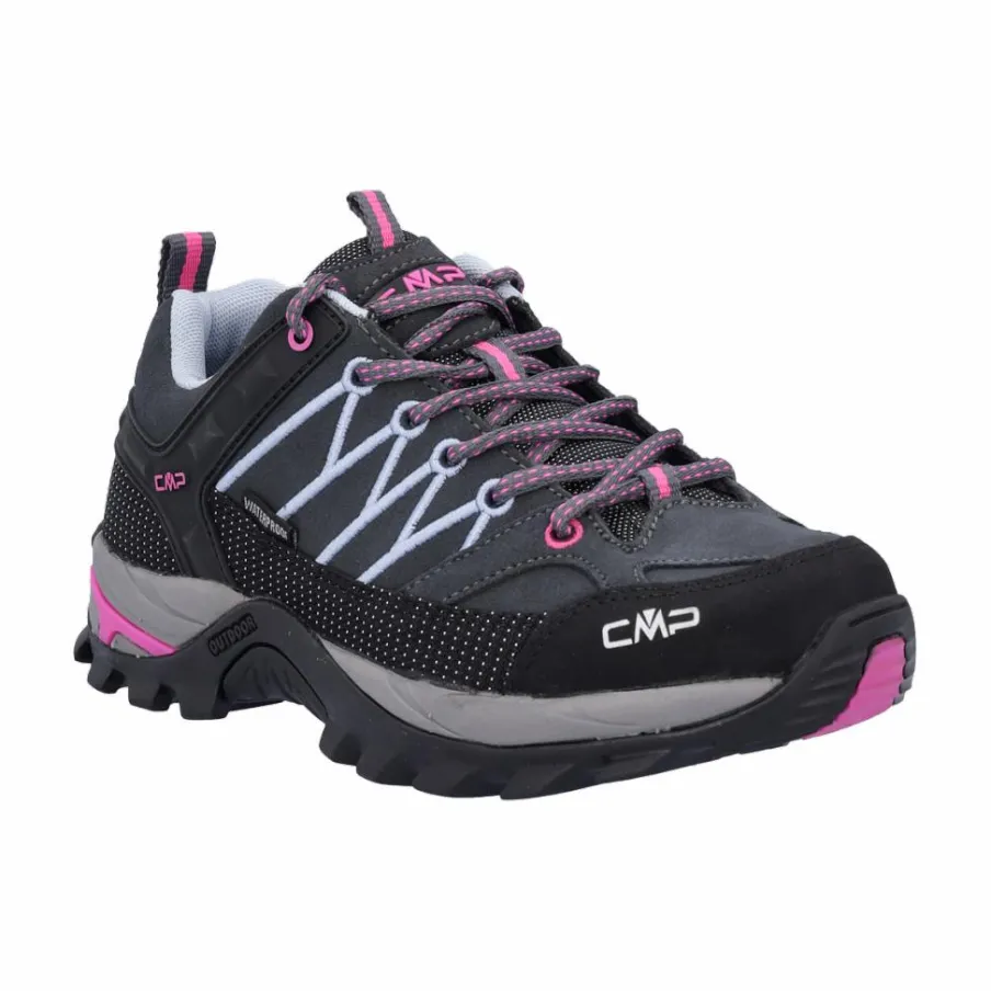 Donna CMP Scarpe Trekking^Scarpa donna Rigel waterproof con tomaia in pelle