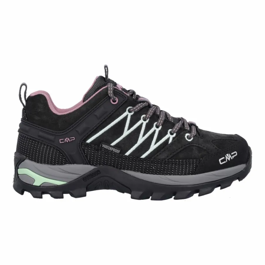 Donna CMP Scarpe Trekking^Scarpa donna Rigel waterproof con tomaia in pelle