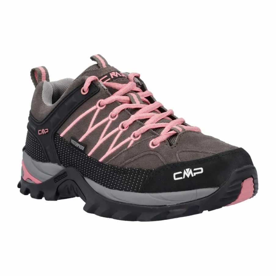 Donna CMP Scarpe Trekking^Scarpa donna Rigel waterproof con tomaia in pelle