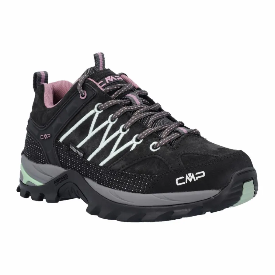 Donna CMP Scarpe Trekking^Scarpa donna Rigel waterproof con tomaia in pelle