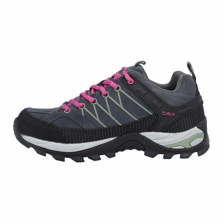 Donna CMP Scarpe Trekking^Scarpa donna Rigel waterproof con tomaia in pelle