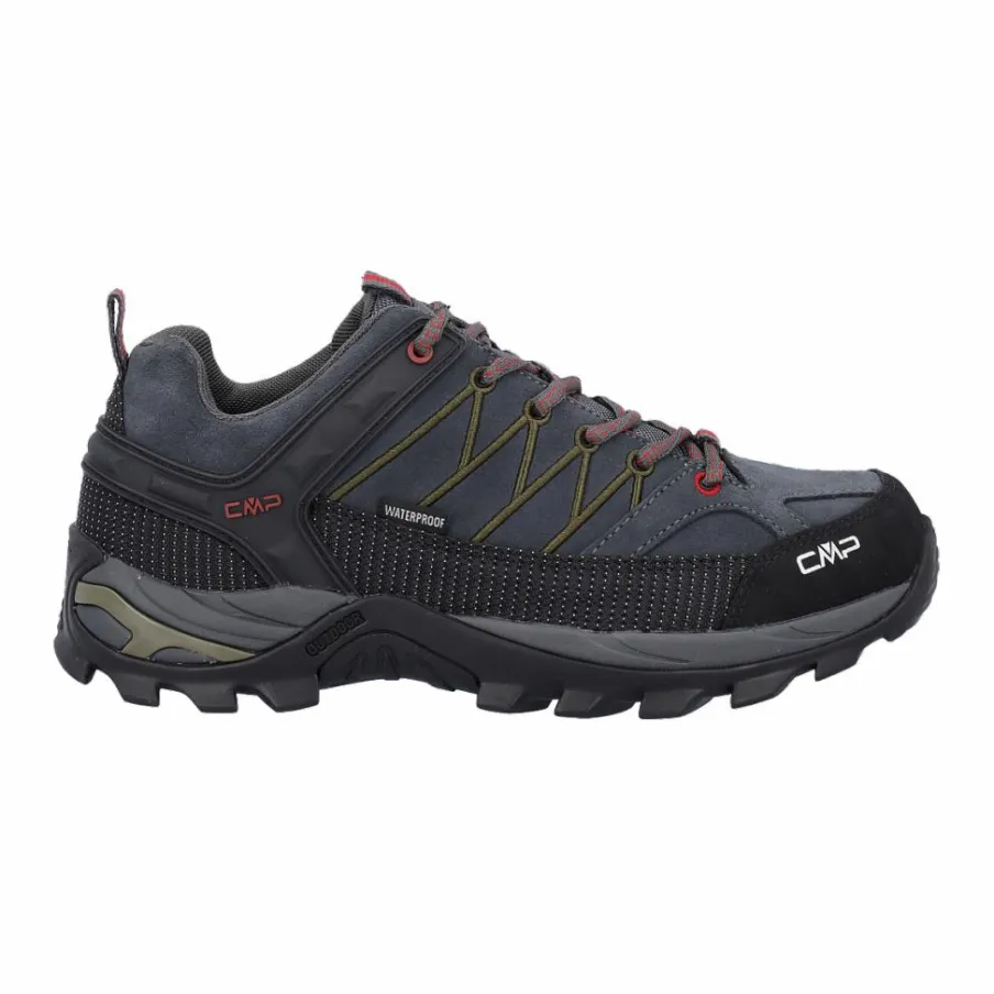 Uomo CMP Scarpe Trekking^Scarpa uomo Rigel waterproof con tomaia in pelle