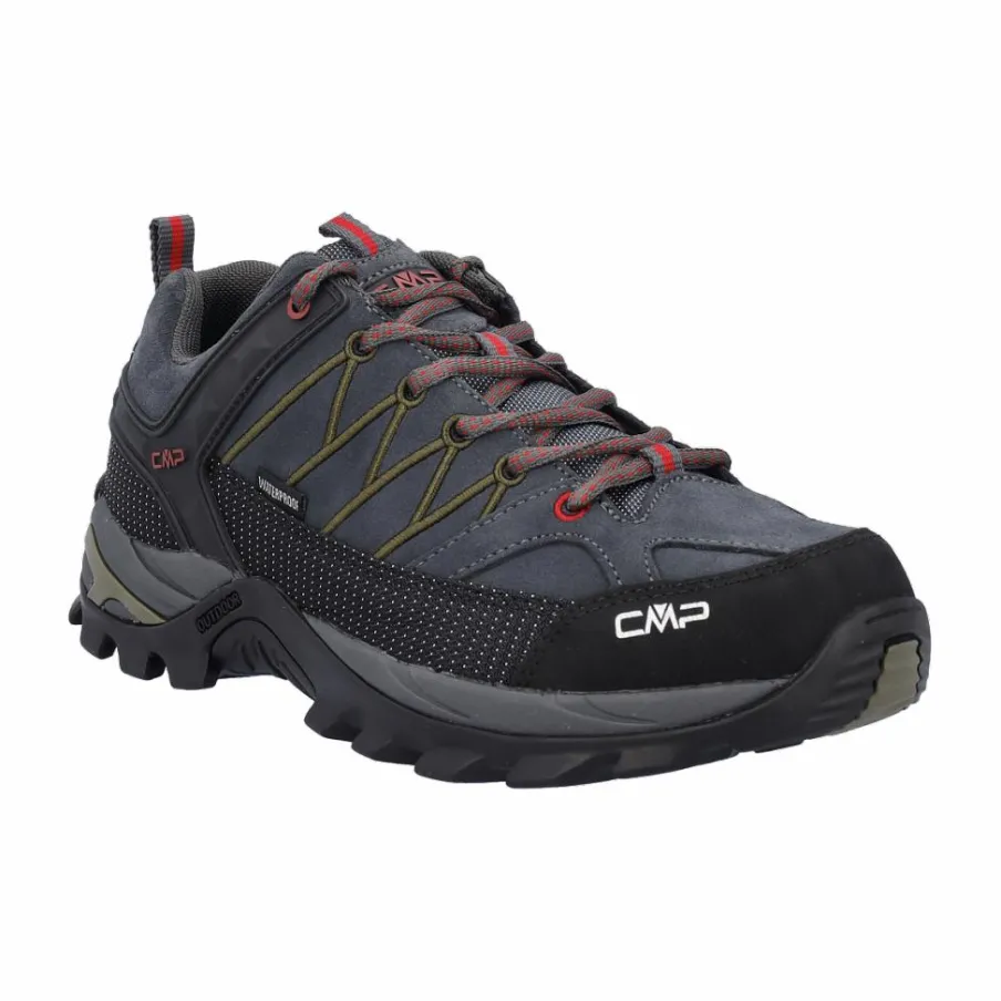 Uomo CMP Scarpe Trekking^Scarpa uomo Rigel waterproof con tomaia in pelle