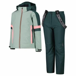 CMP Giacche E Pantaloni Sci^Set sci da bambina in twill