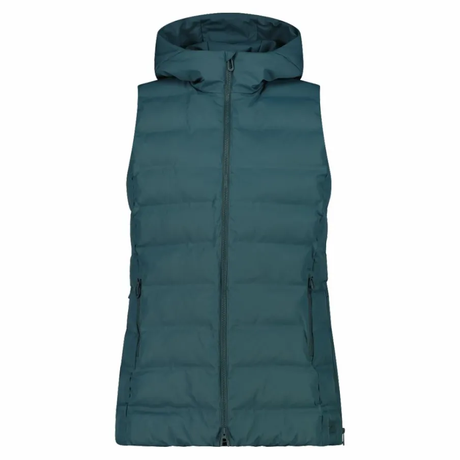 Donna CMP Gilet E Smanicati|Giacche Imbottite E Piumini^Smanicato lungo da donna imbottito con cappuccio