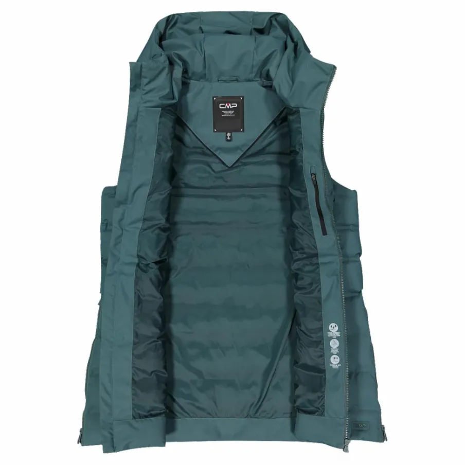 Donna CMP Gilet E Smanicati|Giacche Imbottite E Piumini^Smanicato lungo da donna imbottito con cappuccio