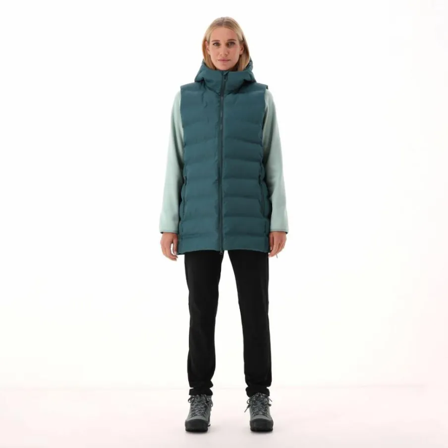 Donna CMP Gilet E Smanicati|Giacche Imbottite E Piumini^Smanicato lungo da donna imbottito con cappuccio