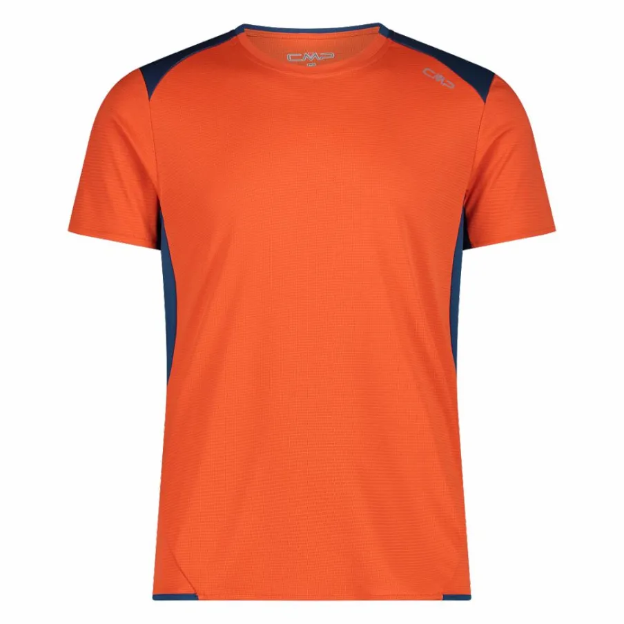 Uomo CMP Polo E T-Shirt^T shirt Unlimitech da uomo con inserti in mesh