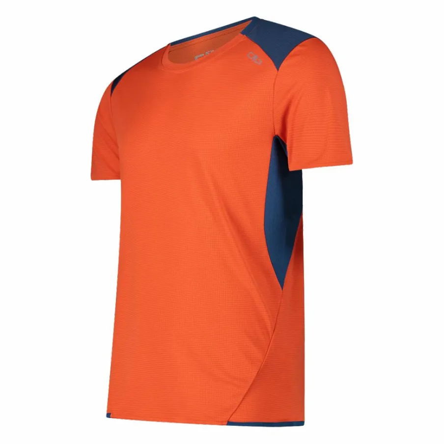 Uomo CMP Polo E T-Shirt^T shirt Unlimitech da uomo con inserti in mesh