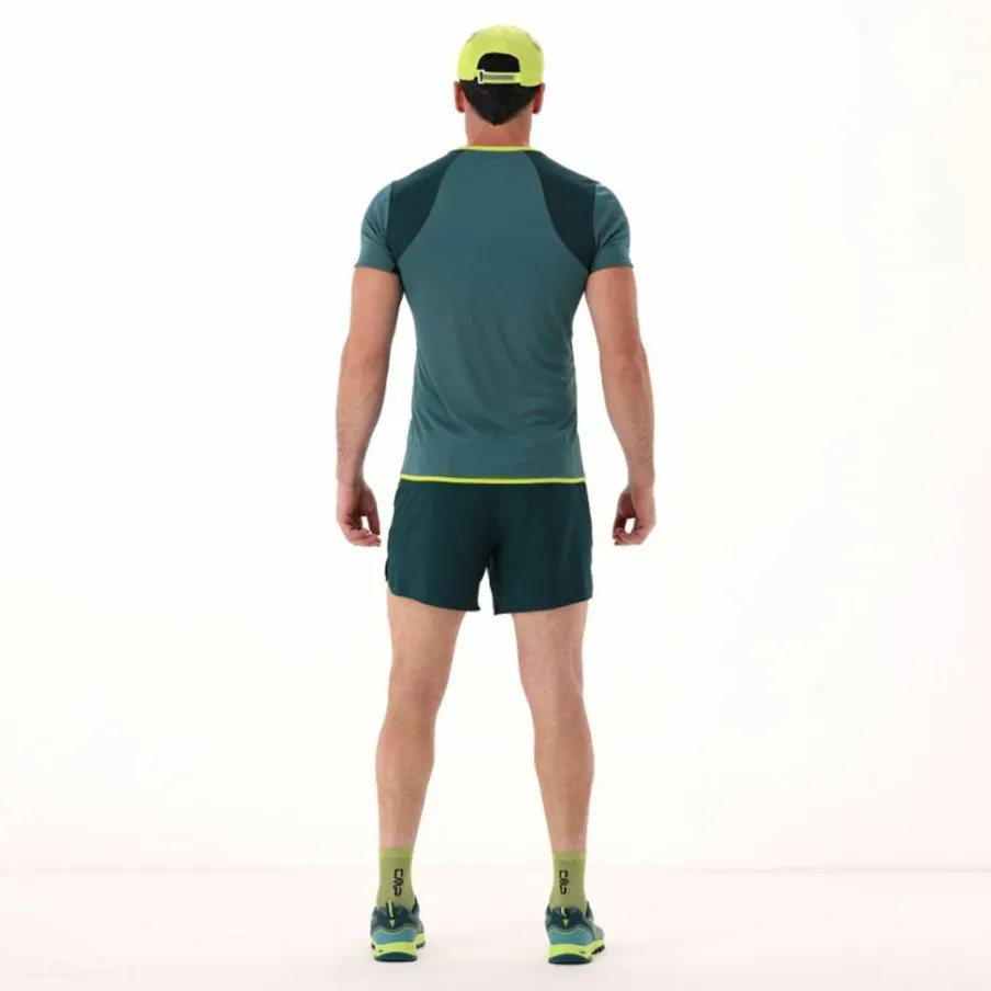 Uomo CMP Polo E T-Shirt^T shirt Unlimitech da uomo con inserti in mesh