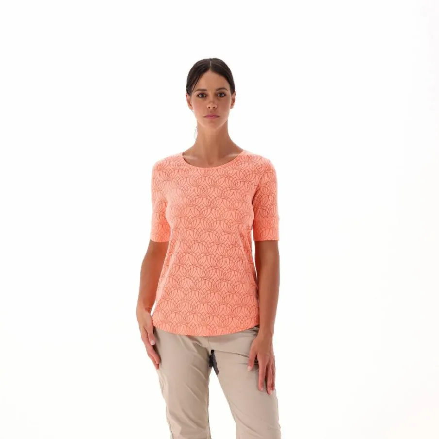 Donna CMP Polo E T-Shirt^T-shirt a maniche corte con effetto semitrasparente da Donna