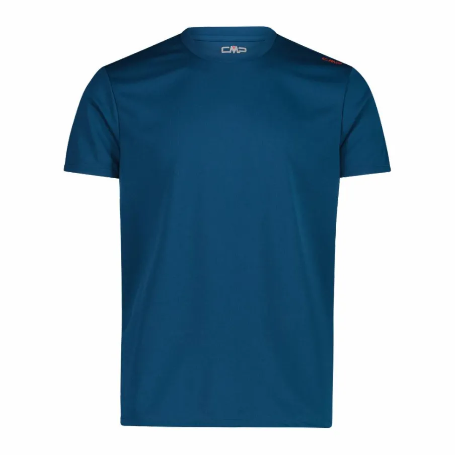 Uomo CMP Polo E T-Shirt^T-shirt a tinta unita da uomo